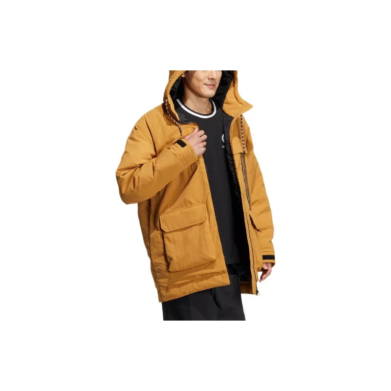 Adidas Neo Down Jackets Unisex Brown-3