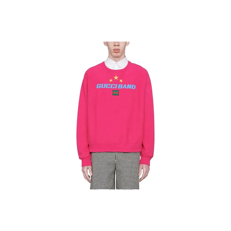 GUCCI Sweatshirts Men Pink-2