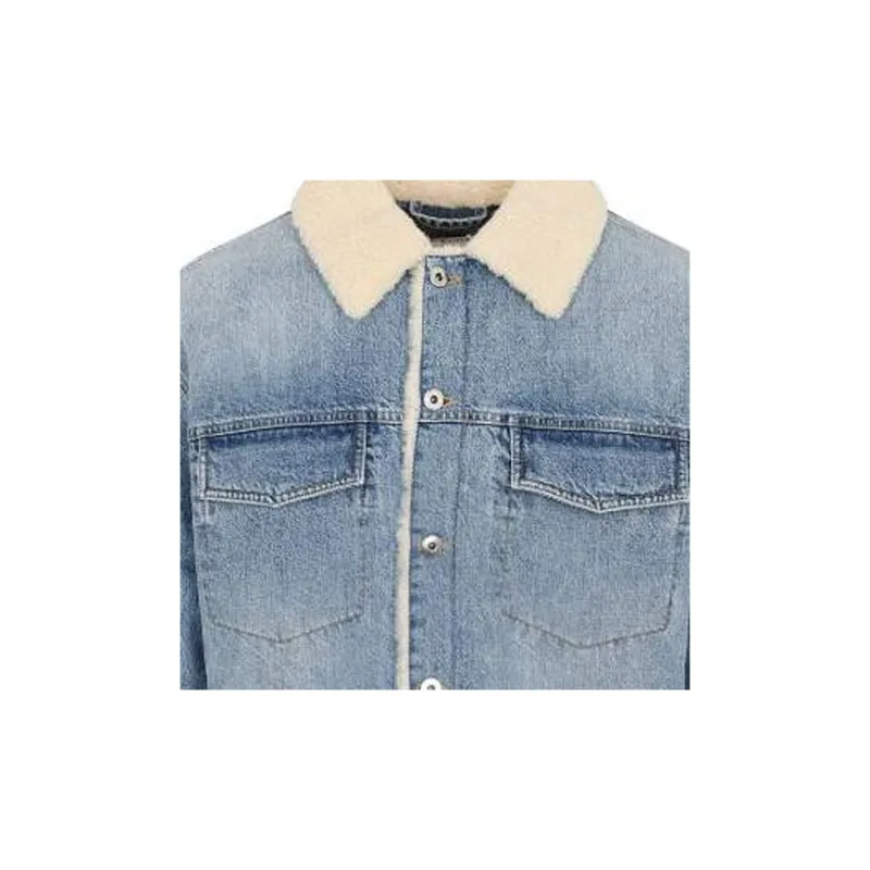 Bottega Veneta Jackets Men Blue-5