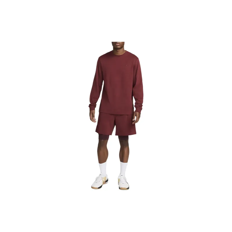Nike Primary T-Shirt Men's Burgundy-2