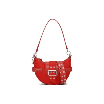 GANNI Buckle-Detailed Small Crossbody Bag