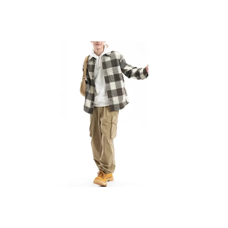 UNIQLO Jackets Unisex Chestnut-4