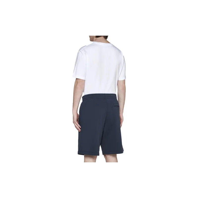 Maison Kitsune Fox Head Patch Drawstring Shorts-3