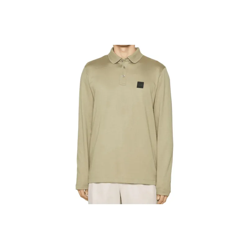 HUGO BOSS Polo Shirts Men Khaki-1
