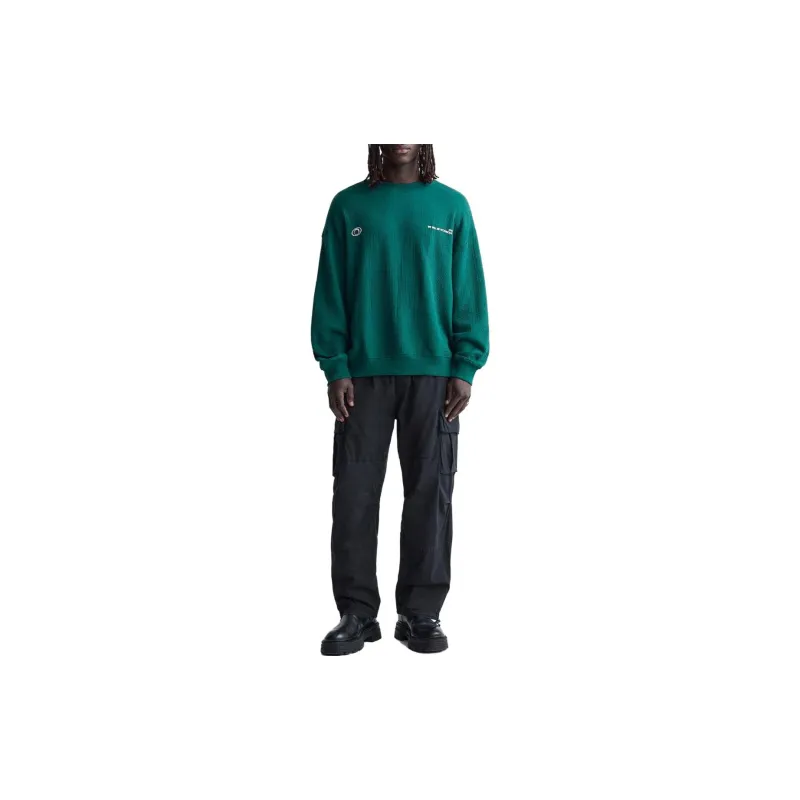 ZARA Sweatshirt Men's Green/Blue-1