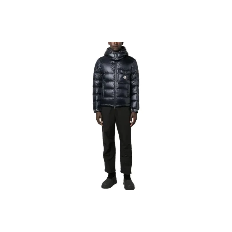 Moncler Wollaston FW23 Down Jacket Men's Midnight Blue-2
