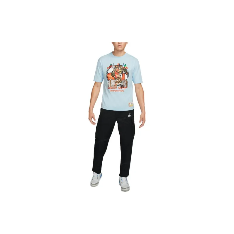 JORDAN X Maison Chateau Rouge T Shirt-2