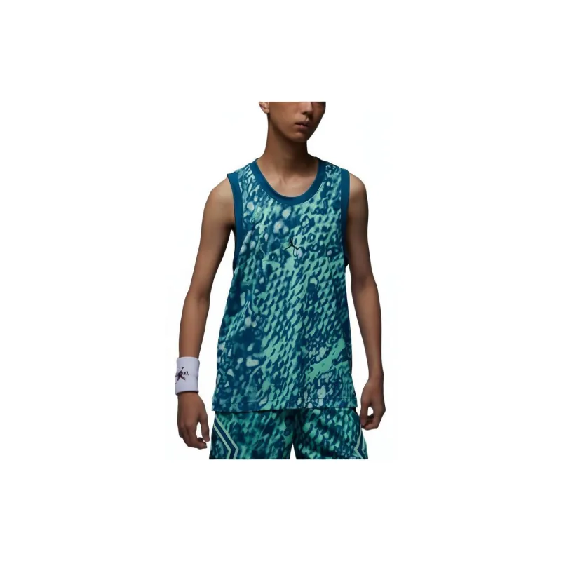 Jordan Tank Tops Men Green-2