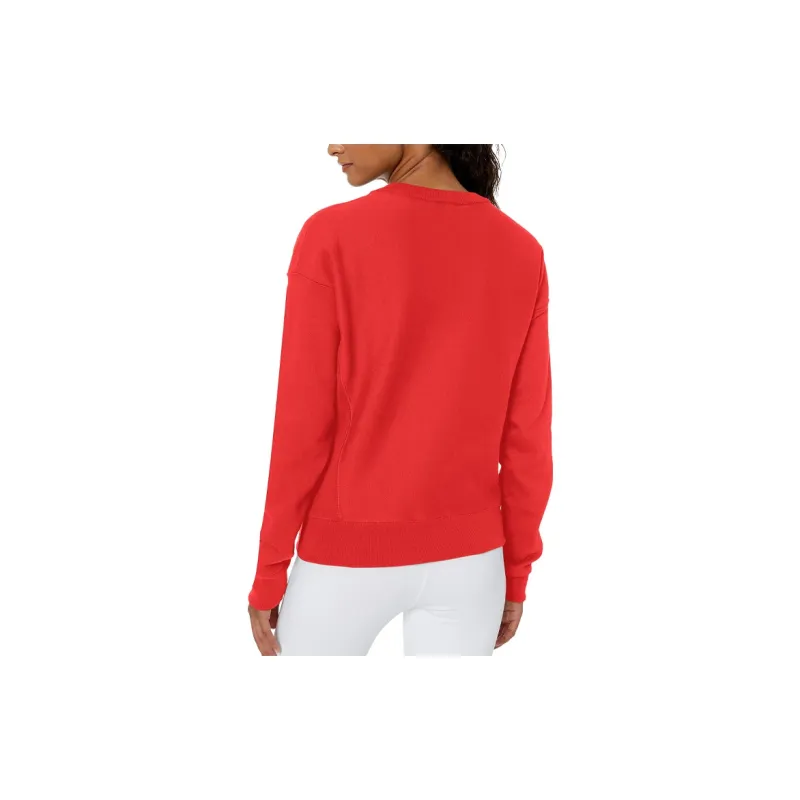 Champion Sweatshirt US Version Unisex Red-3