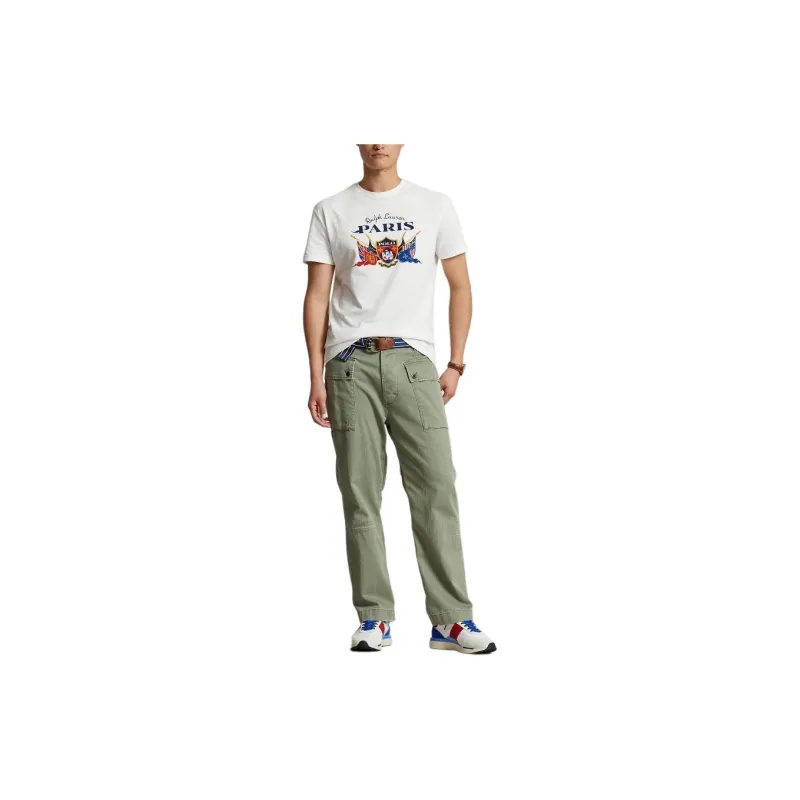 Polo Ralph Lauren SS24 T Shirt Men's Oxford White-1