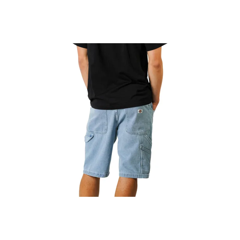 Dickies Garyville Logo Patch Denim Shorts-5