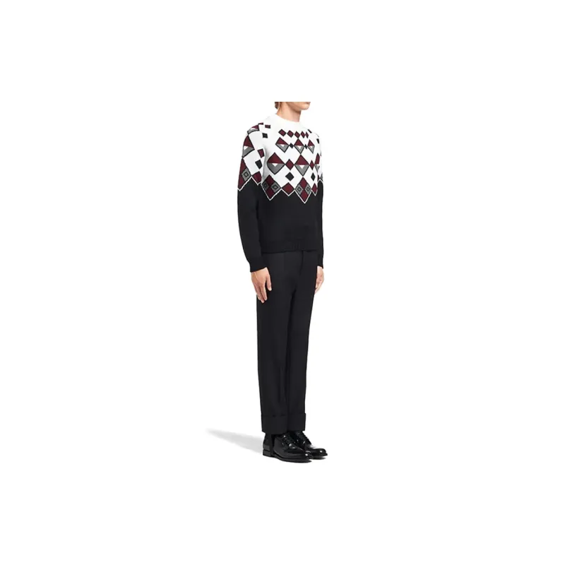 PRADA Sweaters Men Black-2