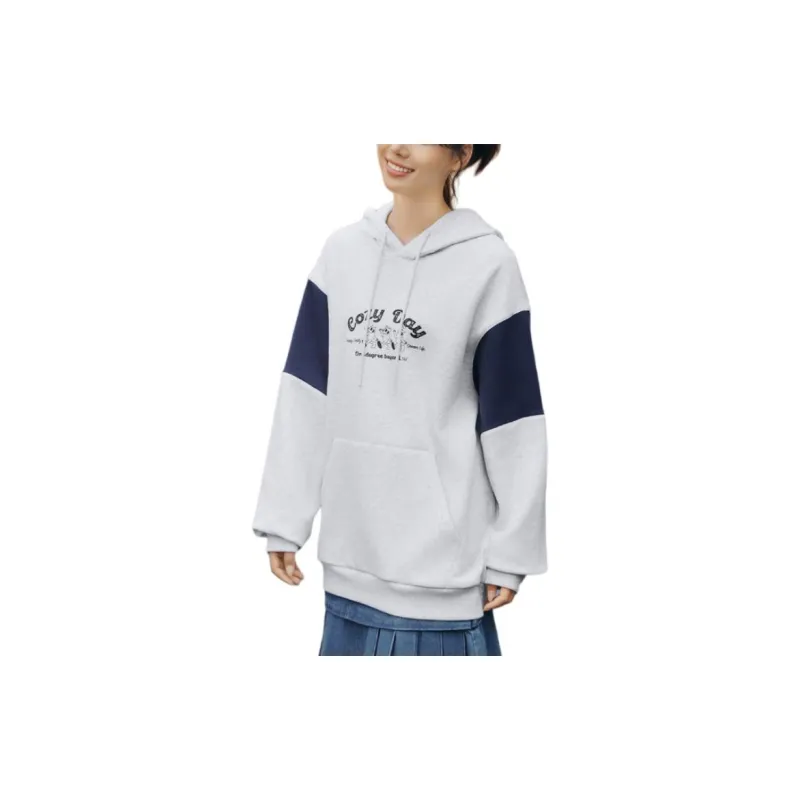 361° Sweatshirt Unisex Original Heather Gray/Serene Dark Blue-4