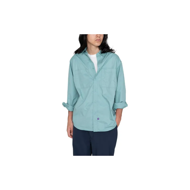 THE NORTH FACE Double Pocket Field Work Shirt Shirt Men's Mint Green-1