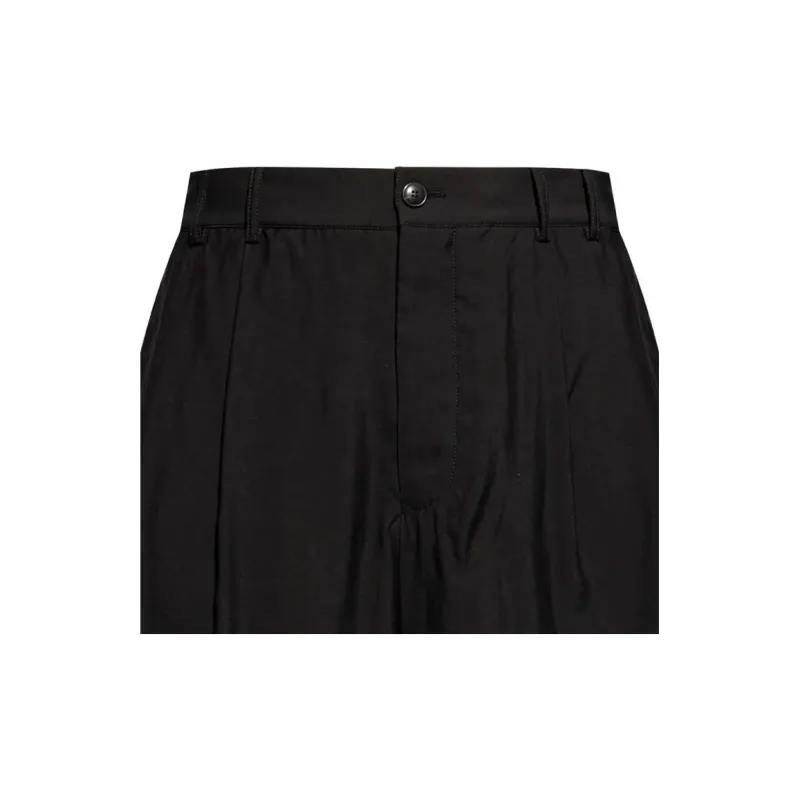 GIORGIO ARMANI Wide Leg Bermuda Shorts-5