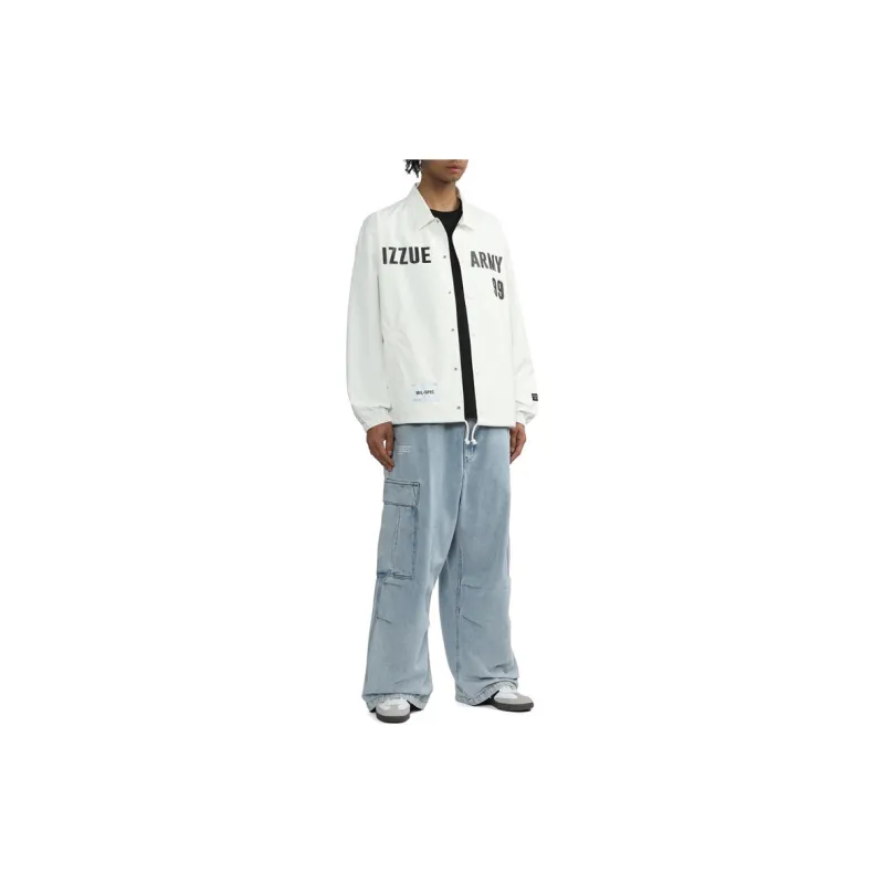 Izzue Logo print Jacket-8