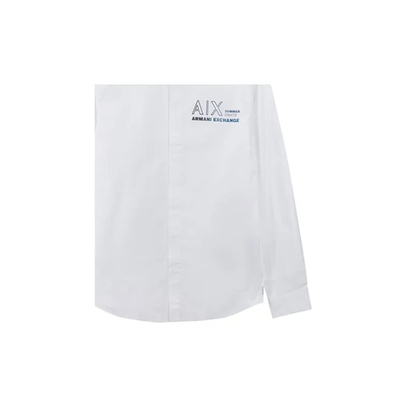 ARMANI EXCHANGE SS23 Shirt Men's White-3