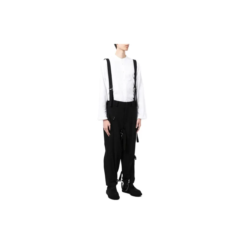 Yohji Yamamoto Suspender strap Trousers-3