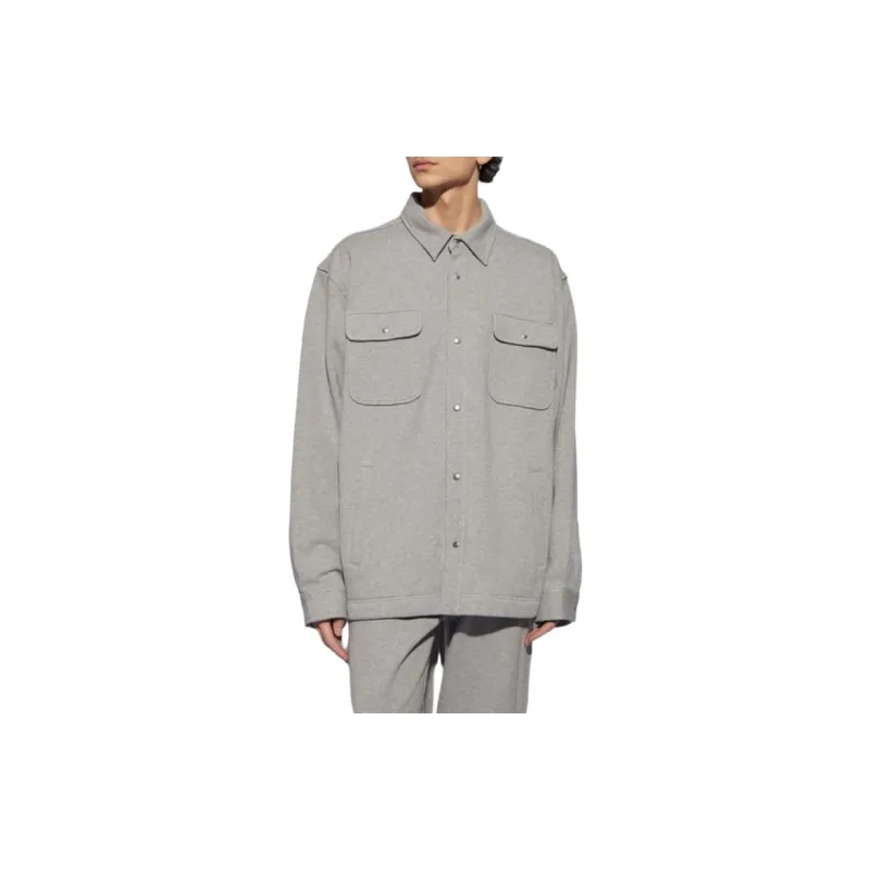 Givenchy Logo Embroidered Fleece Shirt-5