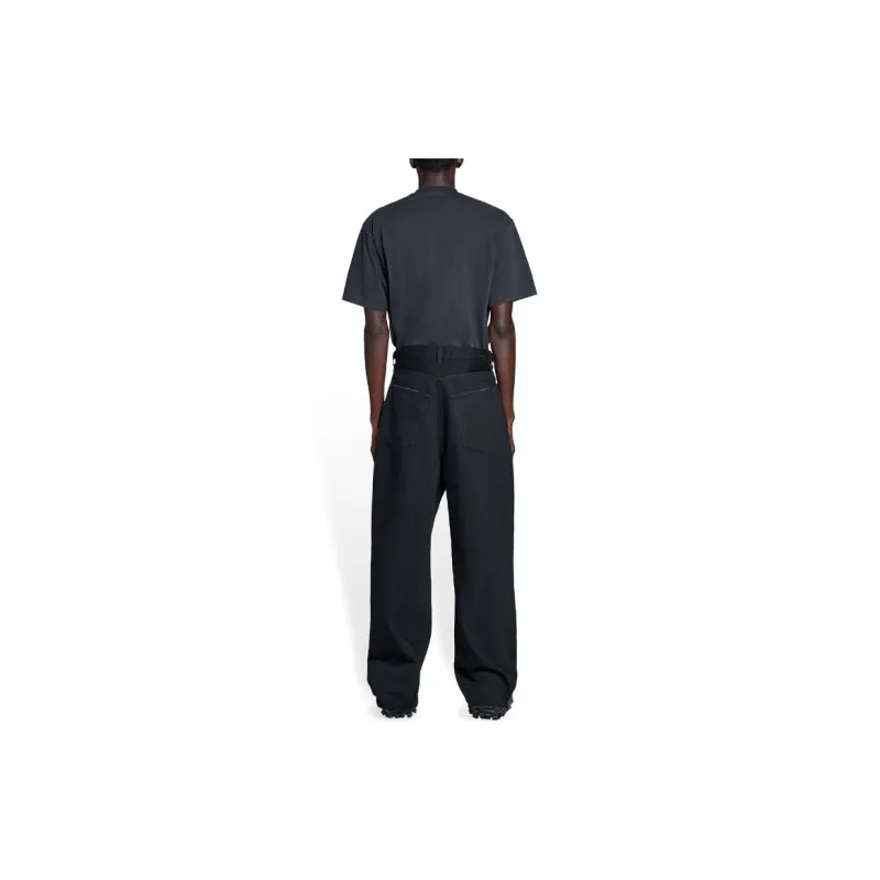 Balenciaga Super Large Baggy Jeans-3