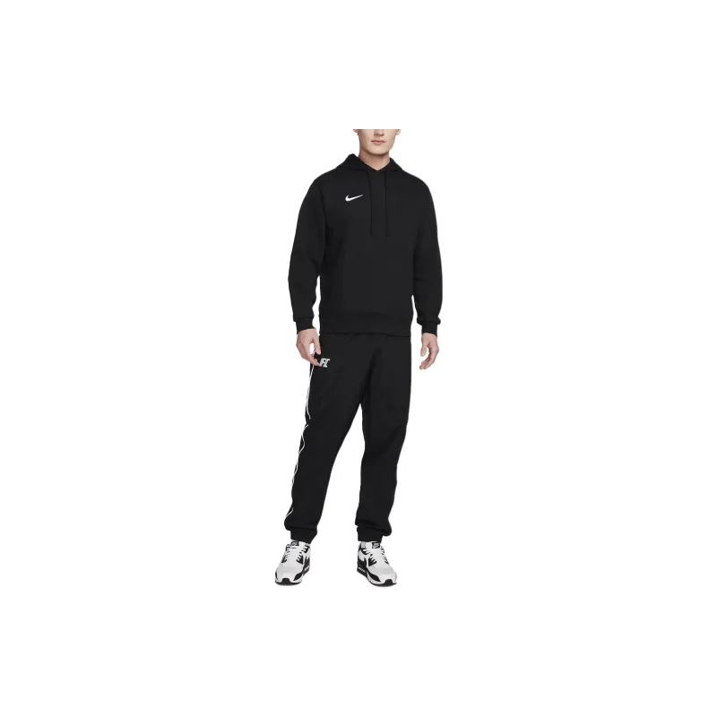 Nike Pullover French Terry Soccer Hoodie Sweatshirt Men's Black-2