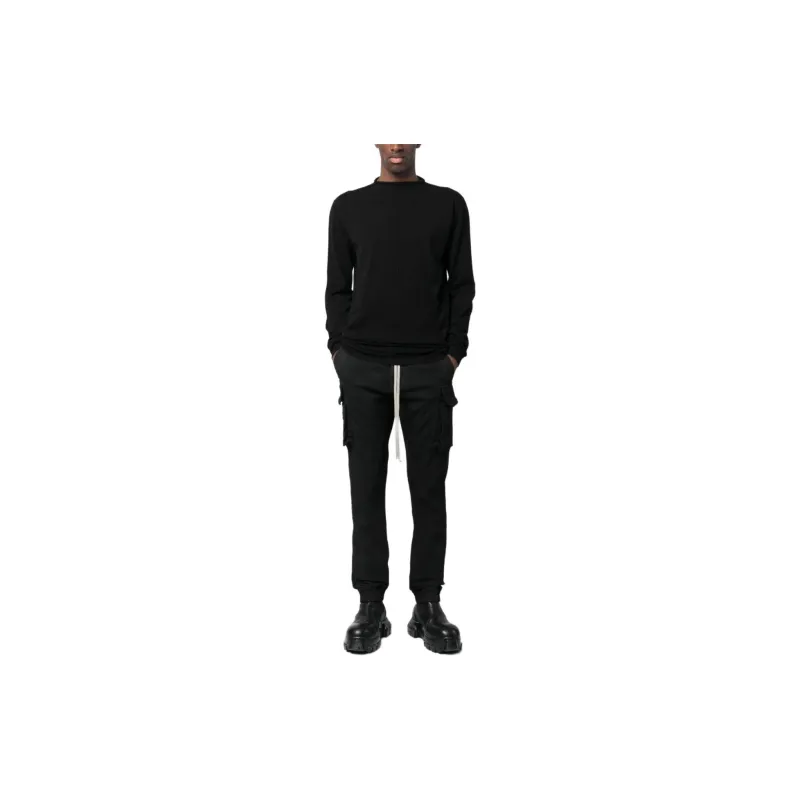 RICK OWENS Drkshdw Drawstring Skinny Trousers-3