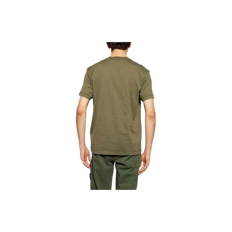 STONE ISLAND Compass Patch Crewneck T Shirt-3