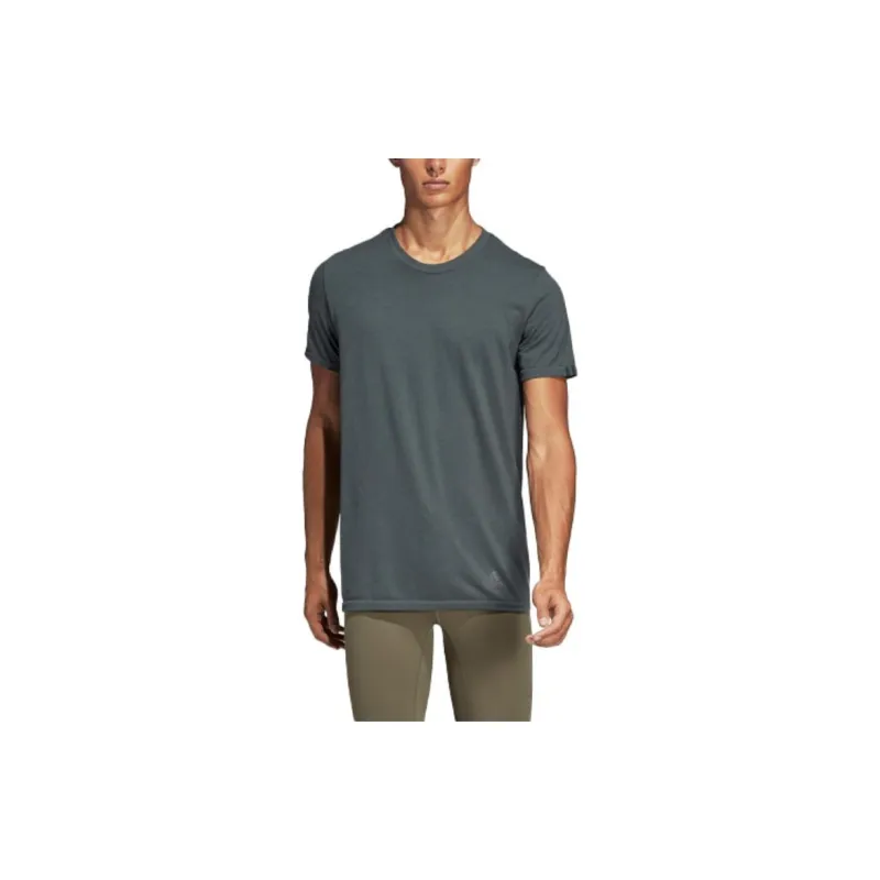 Adidas T Shirts Men Green-2