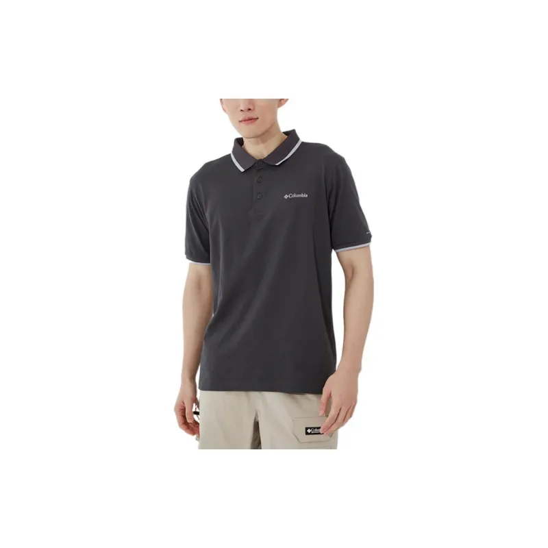 Columbia Polo Shirts Men Black-2