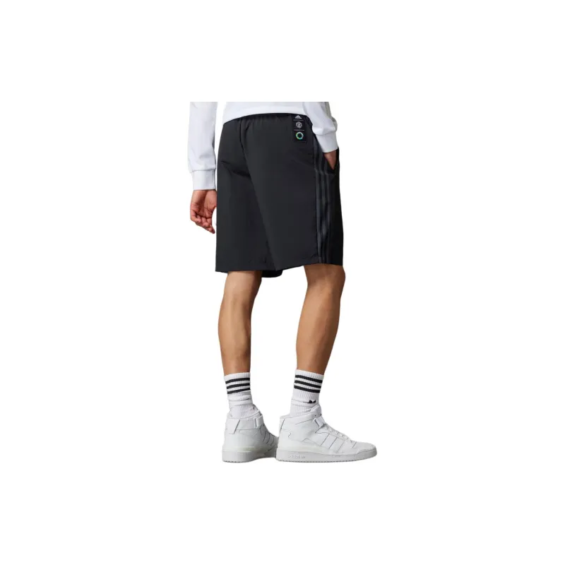 Adidas MANCHESTER UNITED THEATRE OF DREAMS Sports Shorts Men Black-4