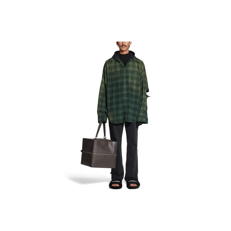 Balenciaga Hooded Shirt-2