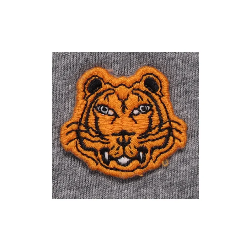 KENZO Classic Tiger Head T Shirts Men Dove Gray-8