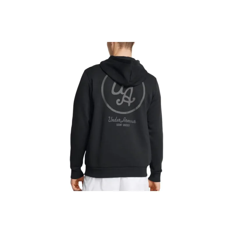 Under Armour Icon GOIN' UNDER Sweatshirt Men's Black-2