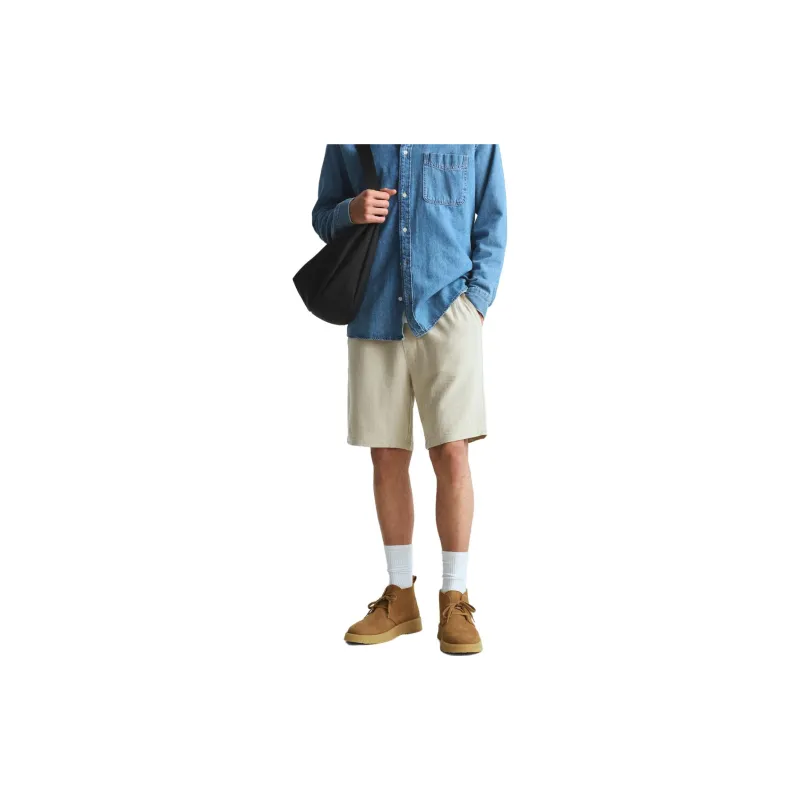 ZARA Casual Shorts Men Light Beige Yellow-2