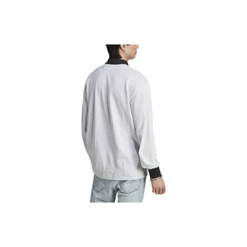 Adidas Polo Shirts Men Gray-2