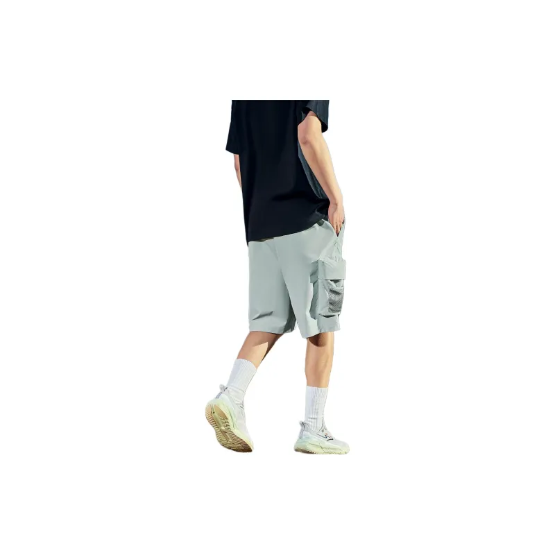 Erke Casual Shorts Men's River Trekking Green-4