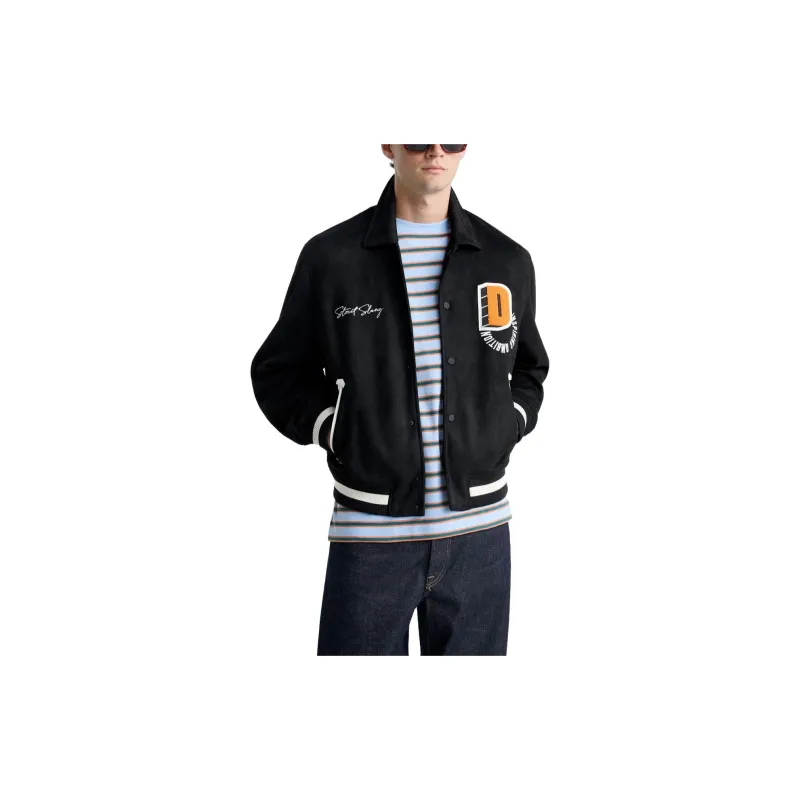 ZARA Jackets Men Black-1