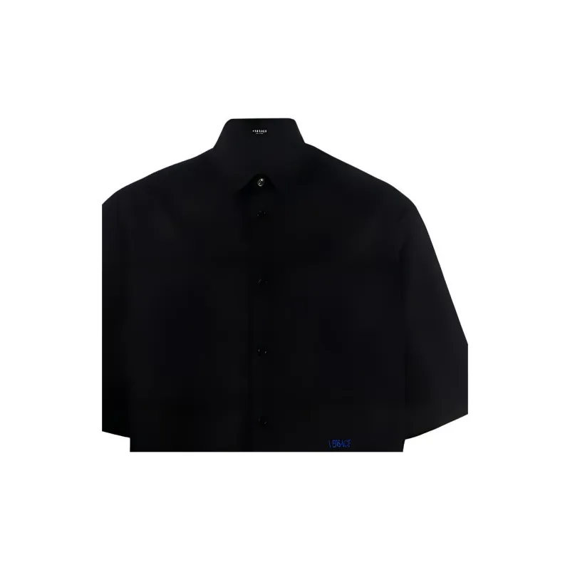 VERSACE VERSACE FW22 Shirt Men's Black-4