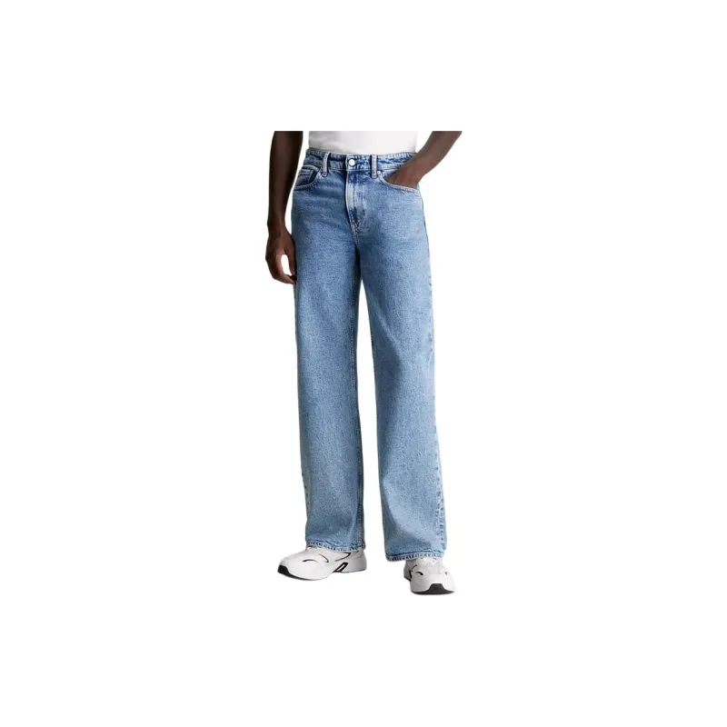 CALVIN KLEIN Jeans Europe Version Men's Medium Blue-2