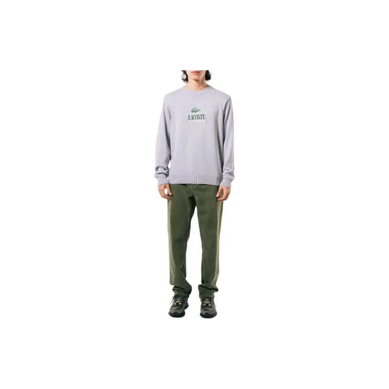LACOSTE Sweatshirts Men Gray-2