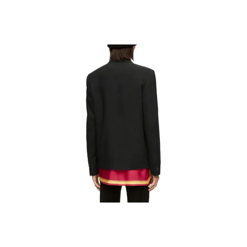LOEWE SS23 Business Suits Men Black-3
