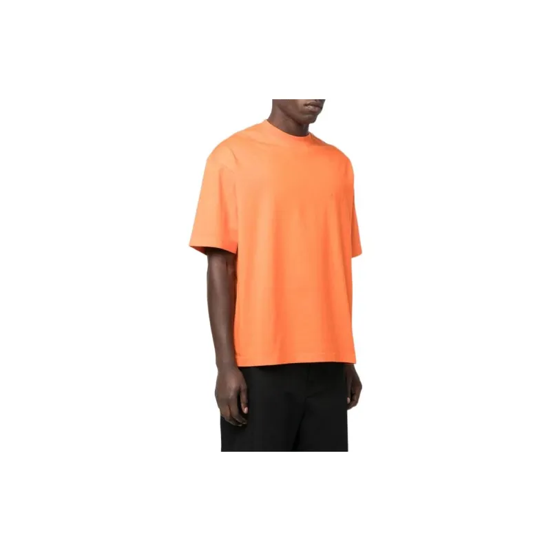 Balenciaga SS22 T Shirt Loose Fit Style Unisex Orange-3