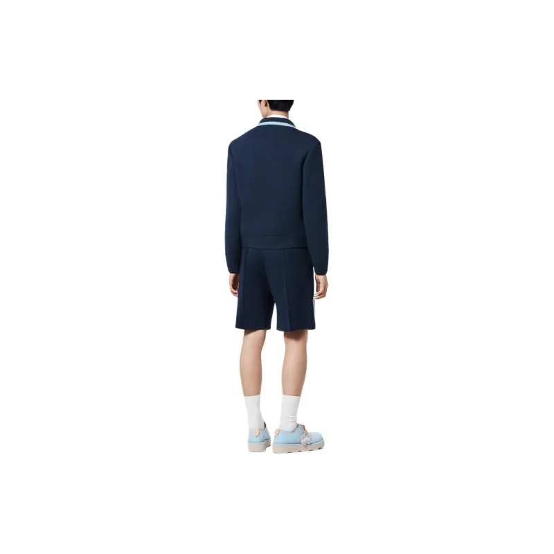 LOUIS VUITTON Casual Shorts Men's Blue-3