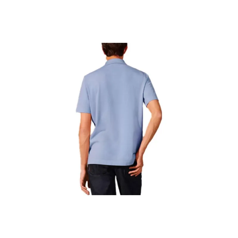 HERMES Polo Shirt Men's Sky Blue-3