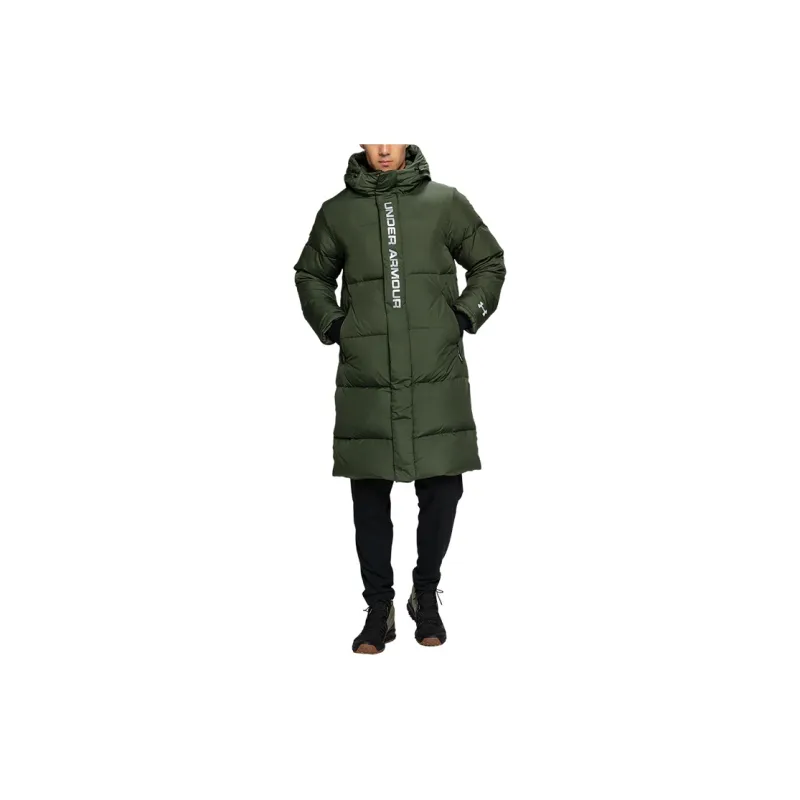 Under Armour Down Jackets Men Army Green-2
