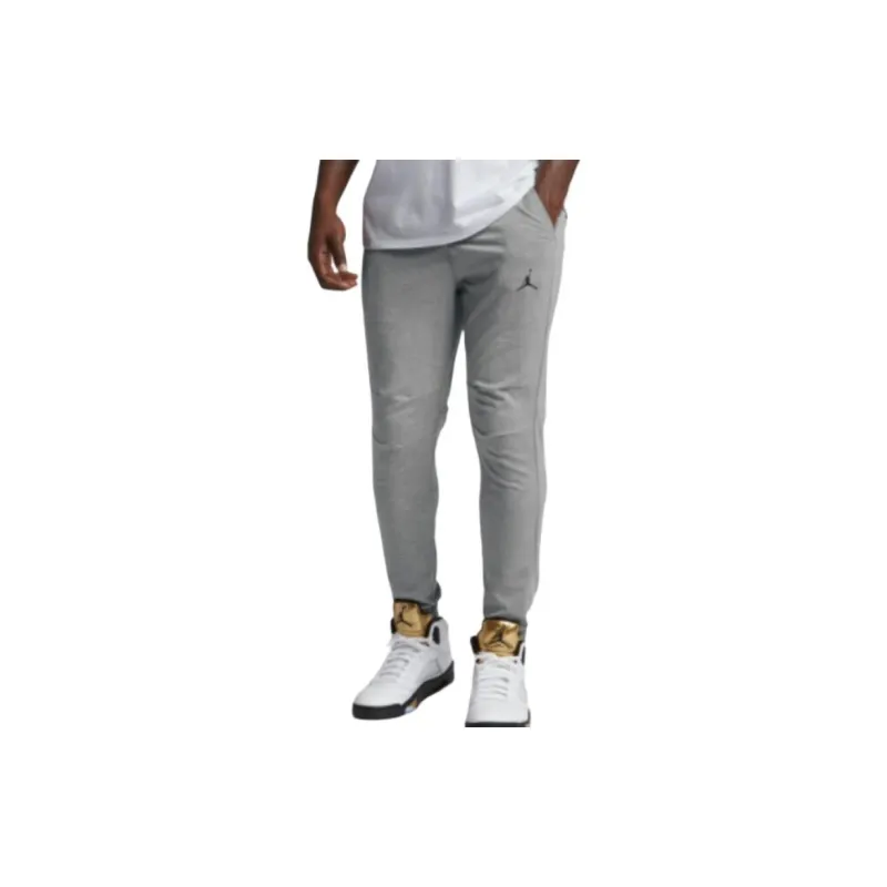Jordan Knitted Sweatpants Men Gray-3