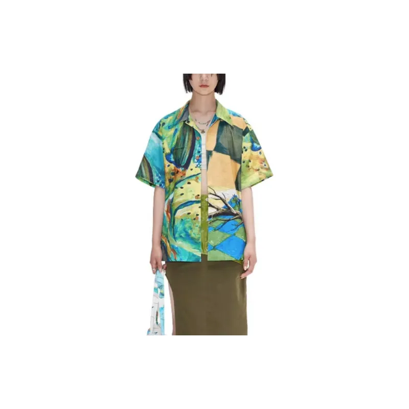 ANDERSSON BELL Shirts Unisex Green-3