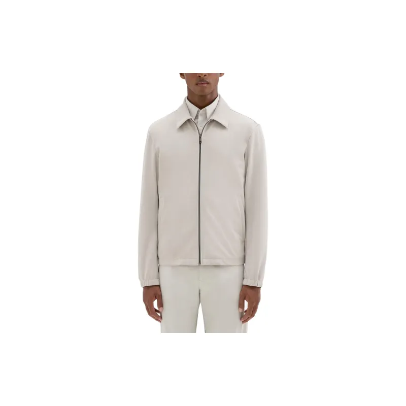THEORY Brody Jacket In Precision Ponte Jackets Coats Men's Gray-1