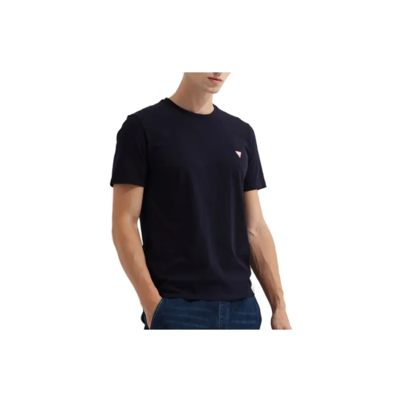 GUESS T-Shirts Men G7V2-Navy Blue-4