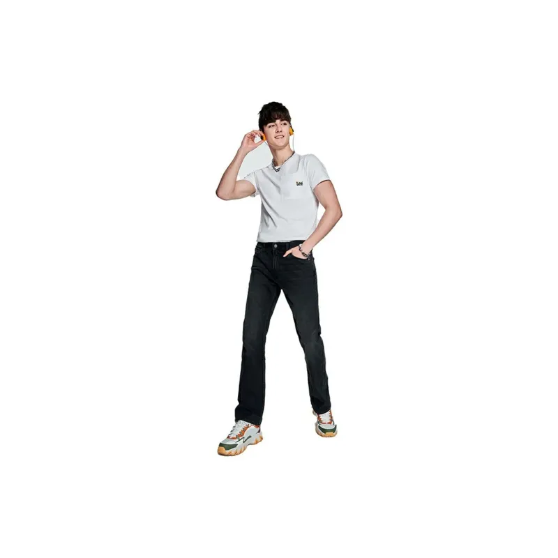 Lee T Shirts Men White-2